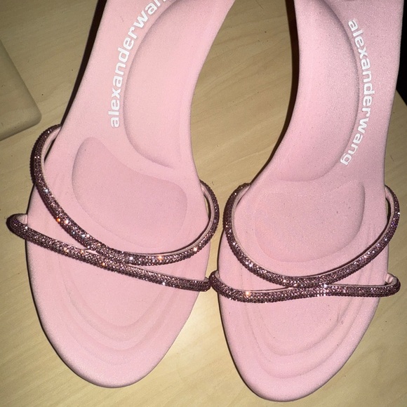 Crystal Embellishments Slides 39.5 pink - Picture 3 of 4